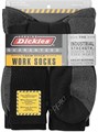 Мужские черные рабочие носки Dickies с серыми акцентами, 5 пар, размер 39-46 10023277