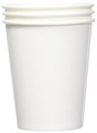 Amazon Basics Одноразовые бумажные стаканчики для кофе, 300 мл, 1000 штук, белые, не пропускающие жидкость 11296299