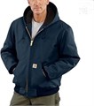 Мужская утеплённая фланелевая куртка Carhartt с капюшоном, 100% хлопок 11258338