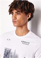 A|X Armani Exchange Мужская футболка Armani Exchange с коротким рукавом, slim fit, из хлопка с графикой NYC 11290975
