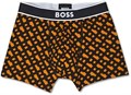 Мужские оранжевые трусы BOSS с ярким логотипом, 95% хлопок, размер X-Large 11309819