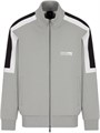 A|X Armani Exchange Мужской лонгслив Armani Exchange с цветными вставками и застежкой на молнии 11289862