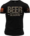 Мужская футболка Grunt Style Realtree Edge® Beer Season из 100% гребёного хлопка, с безэтикеточным дизайном и прочным воротником 11254003