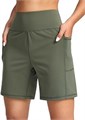 Женские эластичные бермуды G Gradual 18 см с карманами и высокой талией, спортивные шорты 10023163