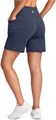 Женские эластичные бермуды G Gradual 18 см с карманами и высокой талией, спортивные шорты 10023163