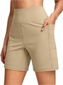 Женские эластичные бермуды G Gradual 18 см с карманами и высокой талией, спортивные шорты 10023163