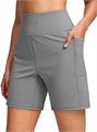 Женские эластичные бермуды G Gradual 18 см с карманами и высокой талией, спортивные шорты 10023163
