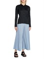Широкие брюки Thicker Bottoms 1 от Pleats Please Issey Miyake с эластичным поясом и карманами из 100% полиэстера 11022282