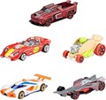 Hot Wheels Игровой набор автомобилей в масштабе 1:64, из мультсериала «Давайте гонять», 5 машинок 11297983