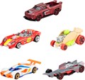 Hot Wheels Игровой набор автомобилей в масштабе 1:64, из мультсериала «Давайте гонять», 5 машинок 11297983