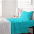 Amazon Basics Комплект детского постельного белья из мягкой лёгкой микрофибры, 3 предмета, двуспальный, яркий аквамарин 11263622