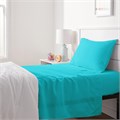 Amazon Basics Комплект детского постельного белья из мягкой лёгкой микрофибры, 3 предмета, двуспальный, яркий аквамарин 11263622