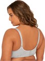 Хлопковый бюстгальтер Fit For Me by Fruit of the Loom для полных женщин с мягкими лямками и боковым сглаживанием 11260280