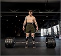 Gymreapers Нейлоновый ремень для тяжёлой атлетики с быстрой системой фиксации, шириной 10 см, поддержка спины 11246249