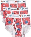 Fruit of The Loom Мальчиковые хлопковые трусики без ярлыков, комплект, комфортные и дышащие, в разных цветах 11257143