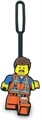 Силиконовый багажный брелок с Эмметом из мультфильма LEGO 2, 100% силикон, размер 18 x 6 см 11275159