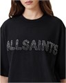Футболка женская Amelie Pearl от AllSaints из 100% хлопка с круглым вырезом 11289100