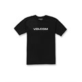 Мужская футболка с евро-логотипом Volcom из 100% хлопка, классический крой, с коротким рукавом 11242666