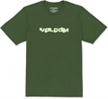 Мужская футболка с евро-логотипом Volcom из 100% хлопка, классический крой, с коротким рукавом 11242666
