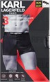 Мужские боксёры KARL LAGERFELD, набор из 3 штук с уникальным логотипом и комфортной посадкой 11313440