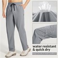Baleaf Быстросохнущие водоотталкивающие штаны для активного отдыха с эластичным поясом и карманами на молнии 11302242