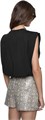 Черный молодежный топ без рукавов Rebecca Minkoff из 100% хлопка 11295430