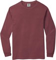 Толстовка Comfort Colors из 100% кольцевого пряденого хлопка, с длинным рукавом, кирпичного цвета, размер S 11281137