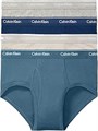 Мужские хлопковые брифы Calvin Klein Cotton Classics, 100% хлопок, классическая посадка, мультипак 11286157