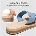 Ортопедические женские сандалии STQ с поддержкой свода стопы и мемори-фоам для ежедневного комфорта 11292814