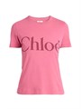 Футболка Chloe из 100% хлопка с логотипом, невероятно уютная, Италия 11025783