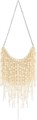 Jw Pei Женская сумка с бахромой и искусственным жемчугом, размер 20 см x 22.5 см x 4.8 см 11277932