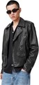 Кожаная мужская куртка Ronnet Biker из 100% ягнячьей кожи от AllSaints, только для химчистки 11262598