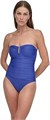 Женский купальник DKNY с U-образной проволокой и поддержкой живота – идеальный выбор для лета 11266552