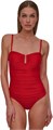 Женский купальник DKNY с U-образной проволокой и поддержкой живота – идеальный выбор для лета 11266552