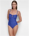 Женский купальник DKNY с U-образной проволокой и поддержкой живота – идеальный выбор для лета 11266552