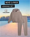 Спортивный костюм для мальчиков Volcom - комплект из худи и джоггеров, 60% хлопок 11291459