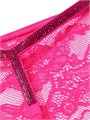 Трусики Victoria',s Secret T-Back из кружева со стразами, ярко-розовые, размер L 11306808