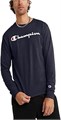 Мужской лонгслив Champion, классического кроя, 100% хлопок, с вышитым логотипом 11252802