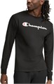 Мужской лонгслив Champion, классического кроя, 100% хлопок, с вышитым логотипом 11252802