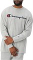 Мужской лонгслив Champion, классического кроя, 100% хлопок, с вышитым логотипом 11252802