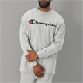 Мужской лонгслив Champion, классического кроя, 100% хлопок, с вышитым логотипом 11252802