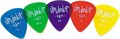 JIM DUNLOP Оригинальные медиаторы Dunlop Gel Medium (12 штук) с высокой прочностью и отличным звучанием 11261523