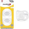 Medela Соски для новорожденных 0-2 месяцев, 2 шт., со стерилизующим контейнером, без силикона и BPA, поддерживающие естественное сосание. 11271609