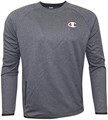 Лонгслив мужской Champion Reverse Weave из флиса цвета Marine Navy, терри-ткань, круглый вырез, без застежки 11244919