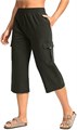 G Gradual Женские легкие хлопковые капри с 4 карманами — идеальные для йоги и повседневной носки 10023144
