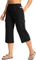 G Gradual Женские легкие хлопковые капри с 4 карманами — идеальные для йоги и повседневной носки 10023144