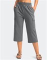 G Gradual Женские легкие хлопковые капри с 4 карманами — идеальные для йоги и повседневной носки 10023144