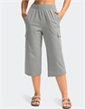 G Gradual Женские легкие хлопковые капри с 4 карманами — идеальные для йоги и повседневной носки 10023144