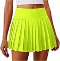 Pinspark Легкая мини-юбка с высокой талией для гольфа и тенниса, женская плиссированная юбка для спорта 11271169