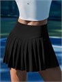 Pinspark Легкая мини-юбка с высокой талией для гольфа и тенниса, женская плиссированная юбка для спорта 11271169
